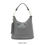 Thumbnail: Leather Bucket Bag with tassle handbag shoulder bag all colours Italian