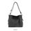 Thumbnail: Leather Two Compartments Handbag with Adjustable Strap