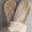 Thumbnail: Ladies Sheepskin Mittens full palm