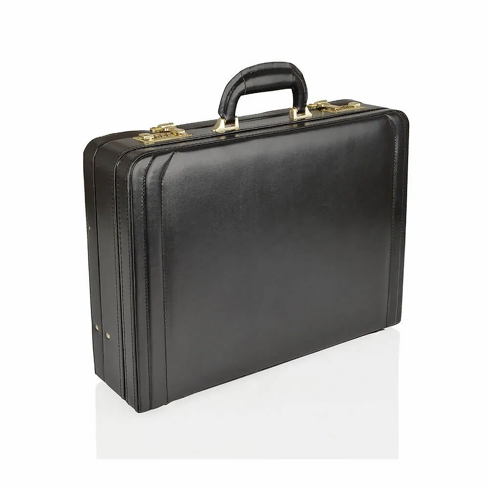 Thumbnail: Leather Briefcase Attache case expander