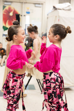 Backstage at the Show