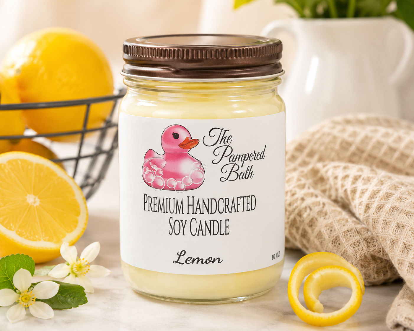Lemon Soy Candle