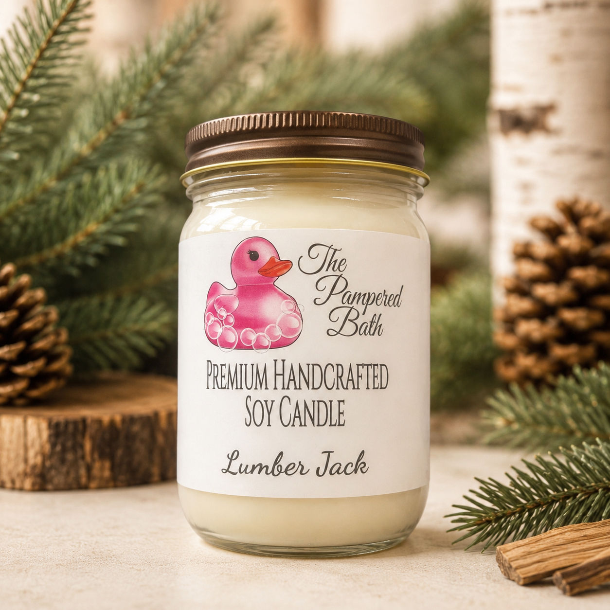 Lumberjack Soy Candle