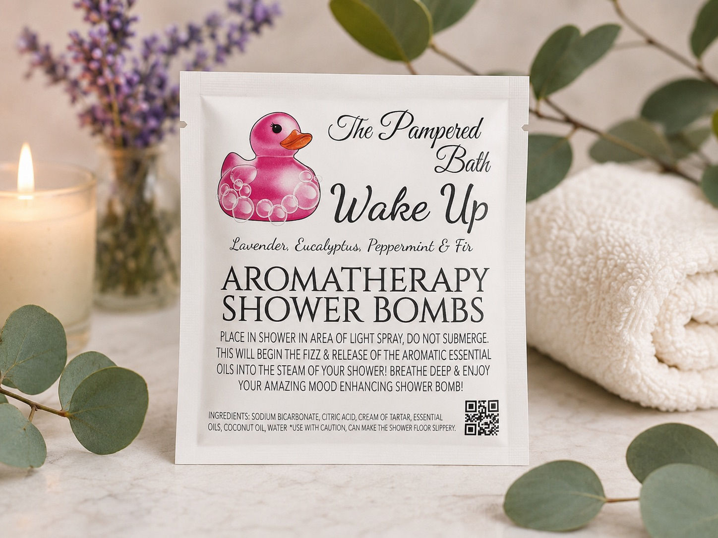 Wake Up Aromatherapy Shower Steamer