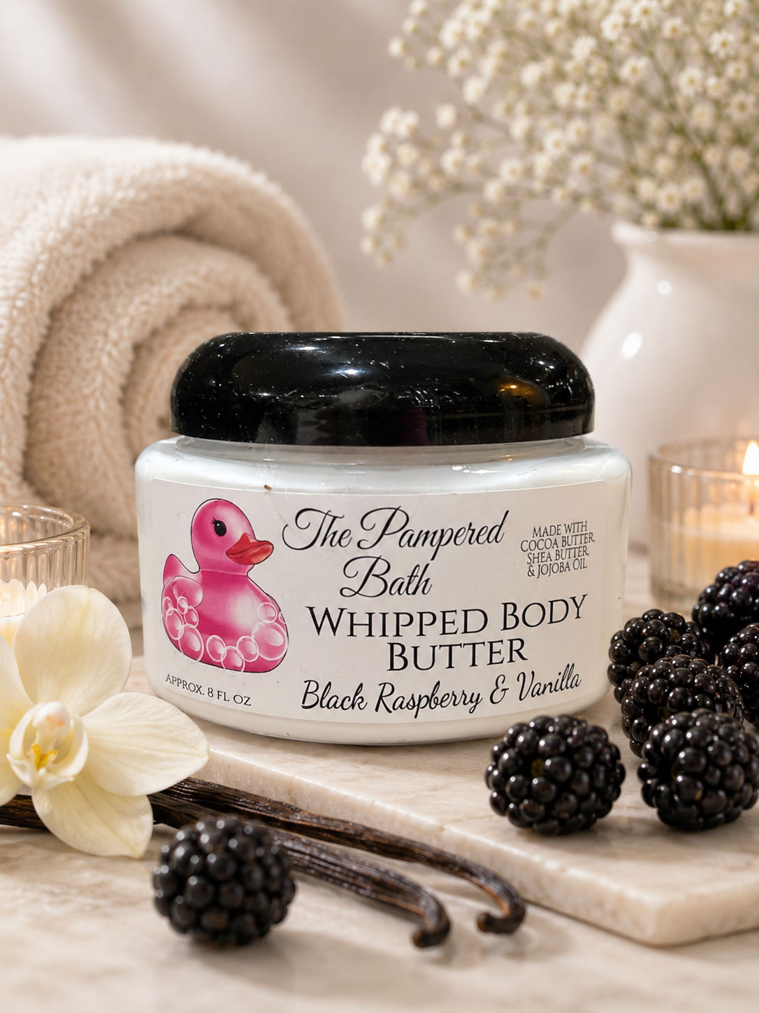 Black Raspberry Vanilla Whipped Body Butter