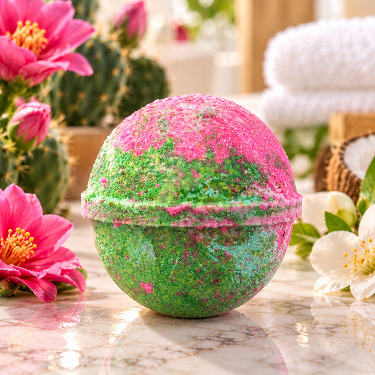 Cactus Bloom Bath Bomb