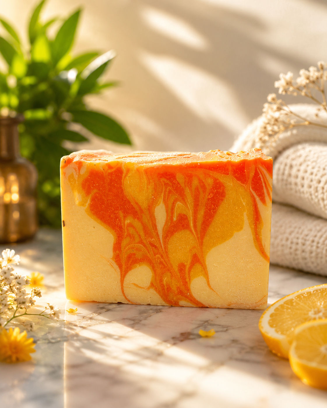 Sun Kissed Citrus  Handmade Soap