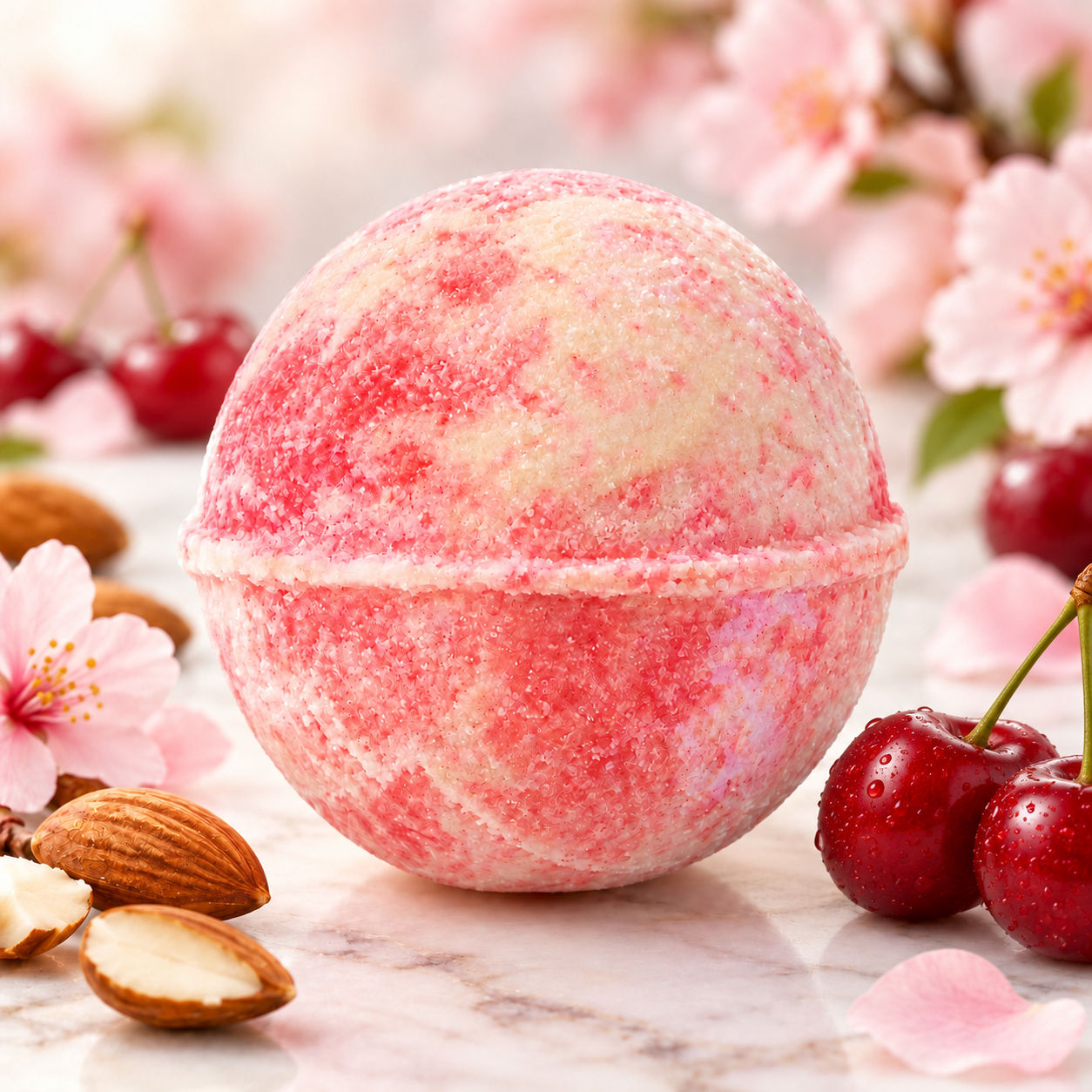 Cherry Almond Bath Bomb