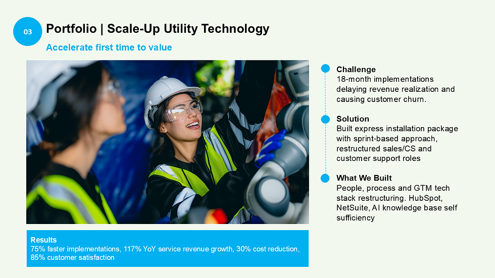 GTM Utility Construction Technology Case Study