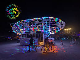 L.E.D. Zeppelin Art Car