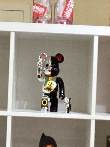 MEDICOM TOY - Be＠rbrick 招き猫 Black Silver 100% &amp; 400% v07a9752-edit.jpg