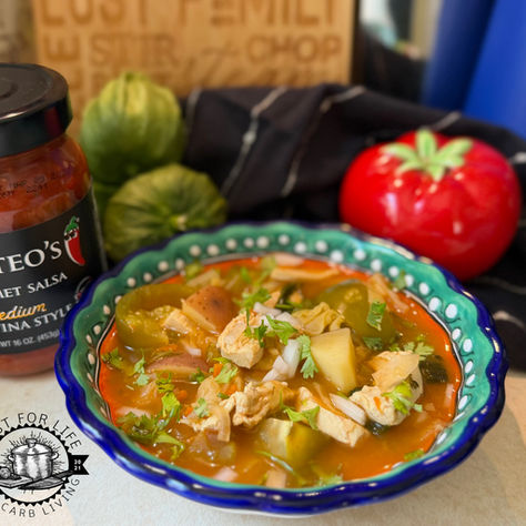 Low Carb Mexican Tomatillo Soup