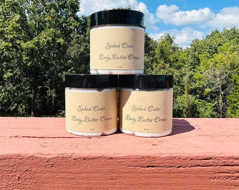 spiked cider body butter