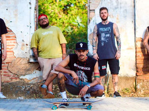 Volta da Jurema homenageia a banda Grinders em 'Skate Gralha'