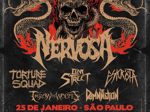 Dark Dimensions Fest tem lineup com Nervosa, Torture Squad e mais