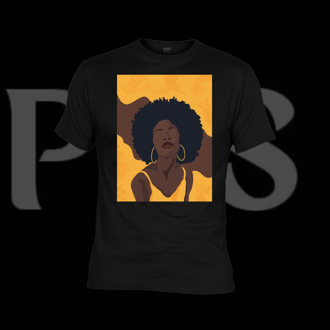 Camiseta Moda Afro