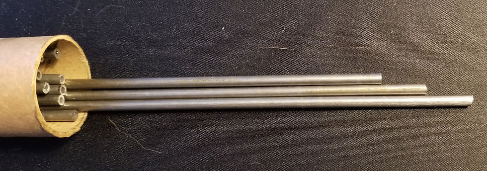 Thumbnail: 3/16" x .035 wall DOM Steel tubing (21" Stick)