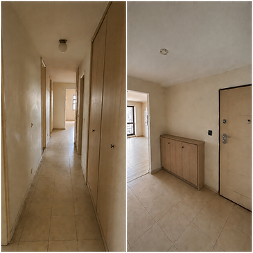 KORİDOR EV DAİRE TADİLATI ÖNCESİ İZMİR