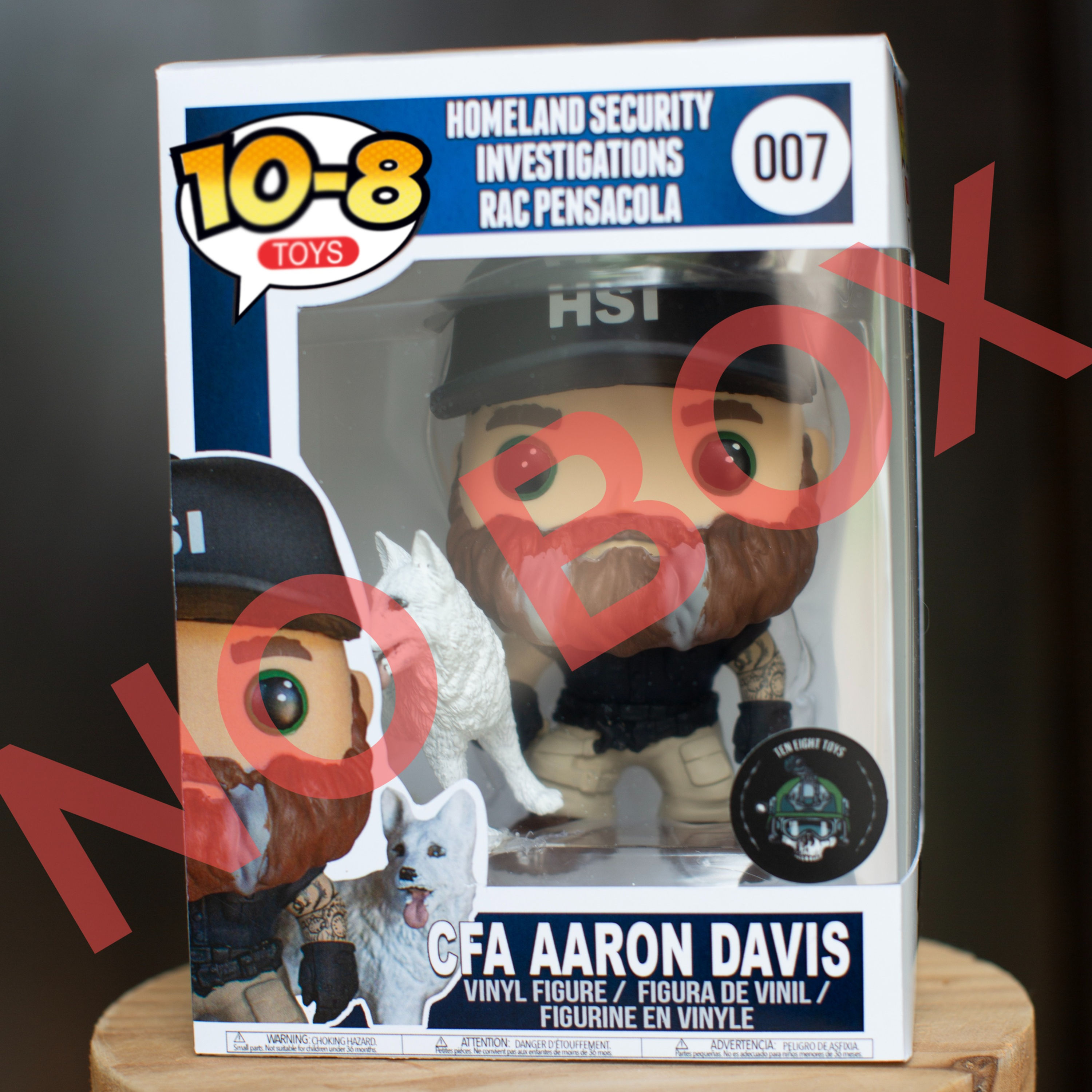 Custom Figure - K9 Handler (NO BOX INCLUDED)