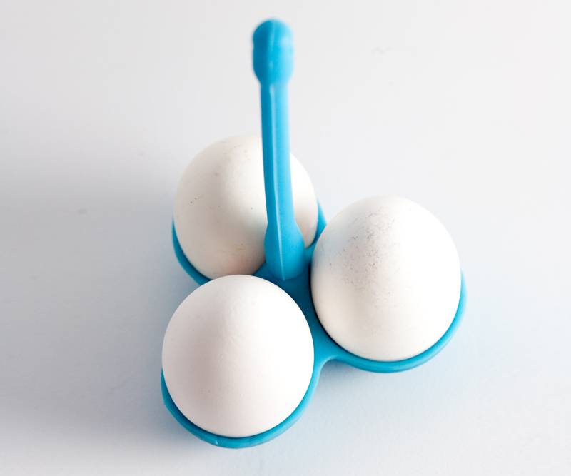 Blue Egg Holder