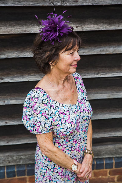 Poppy hat: Lilac/Purple