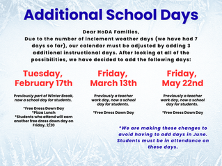 Additional School Days