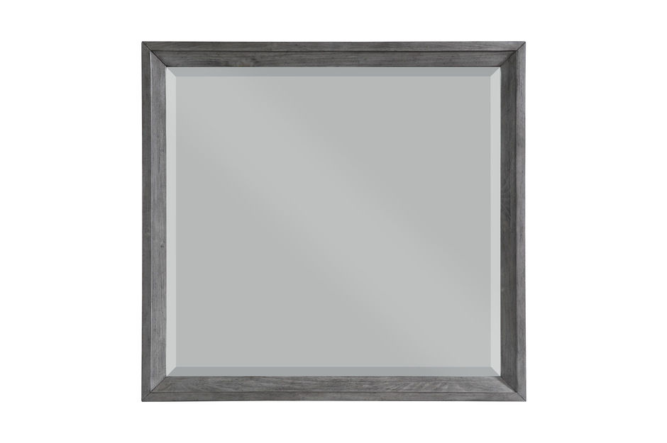 Thumbnail: West End Bedroom Collection Wire-Brushed #1566GY Queen Bed