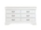 Thumbnail: Youth Mayville Collection 6 pcs Bedroom Set White #2147W-1