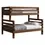 Thumbnail: Solid Wood Ladder End Bunk Bed. Twin Over Full
