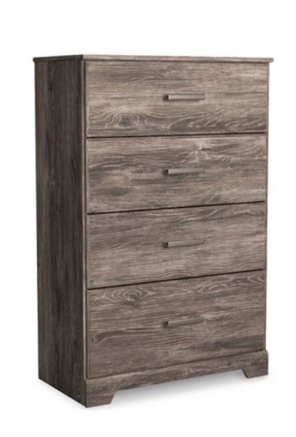 Thumbnail: Ashley Ralinksi Queen Panel Bed in Warm Gray  #B2587B2