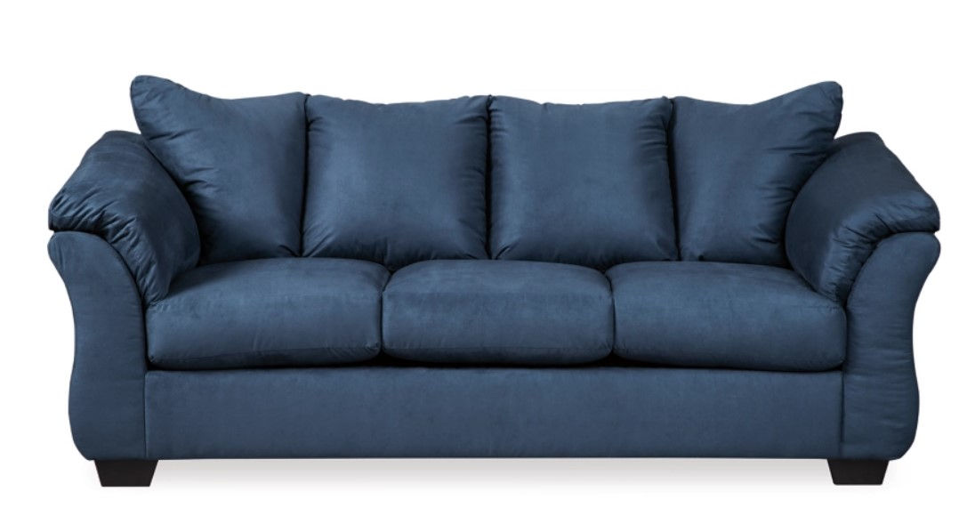 Darcy Full Sofa Sleeper Blue (Sofa Bed #7500736)
