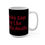 Thumbnail: Crowley Says Mug - "Live Like Valhalla Awaits" - Norse Mythology, Cat Lovers