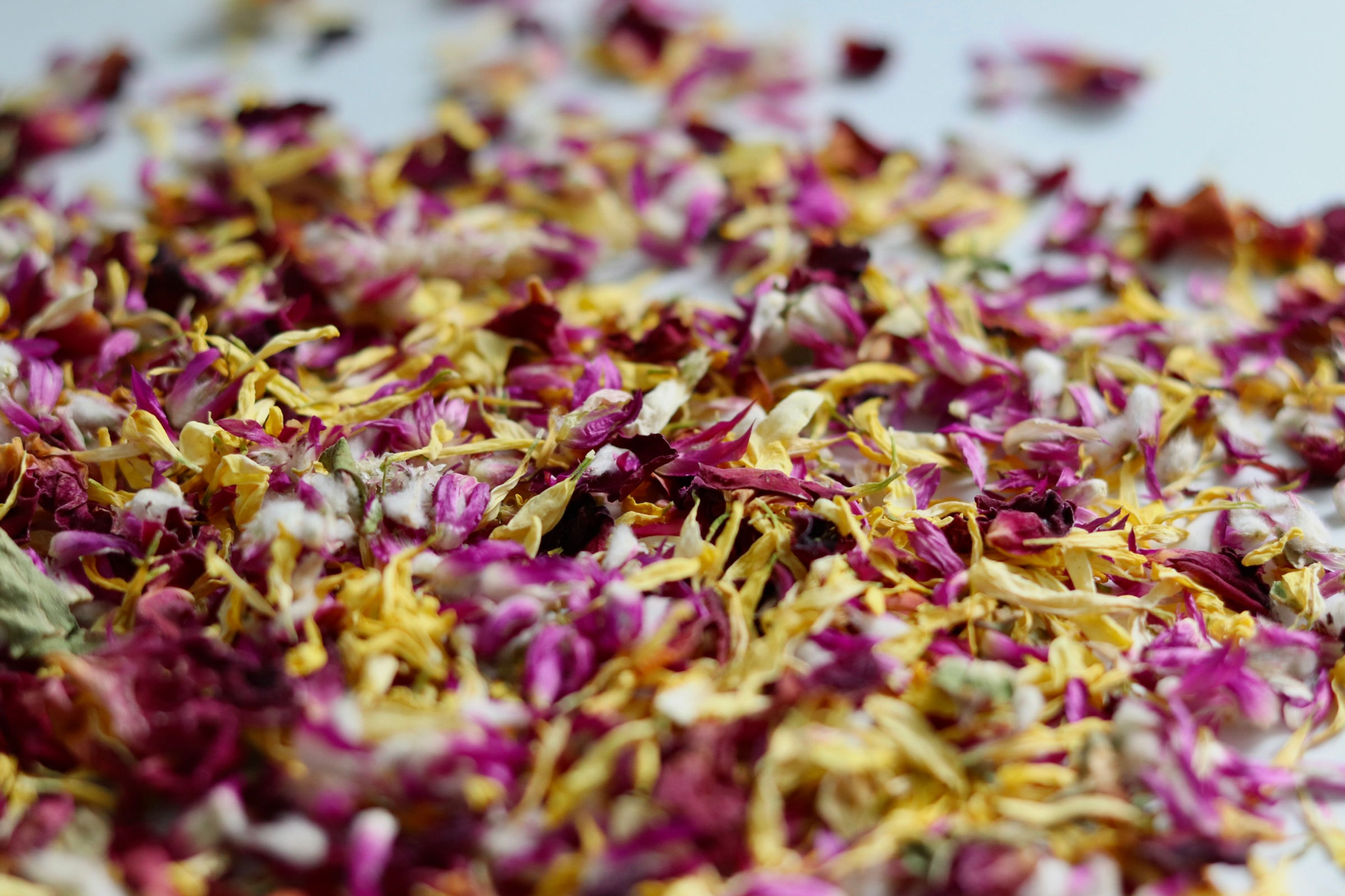 Sunset Petals - Mélange de fleurs séchées