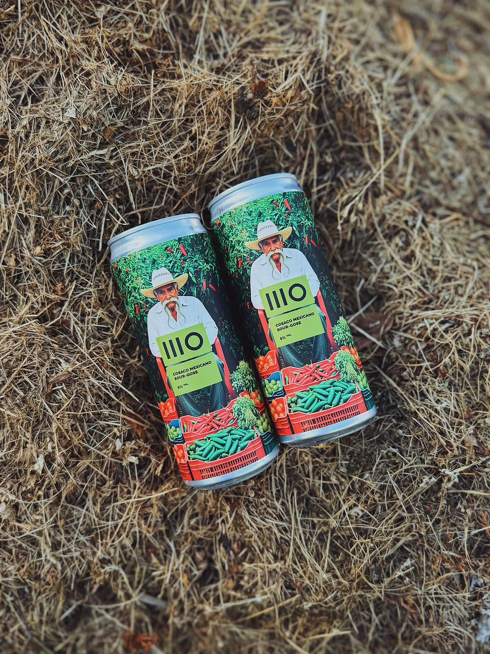 colourful cans on a hay
