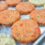 Thumbnail: Gourmet Seafood Burger (4-Pack) -Salmon, Halibut, Shrimp, or Tuna
