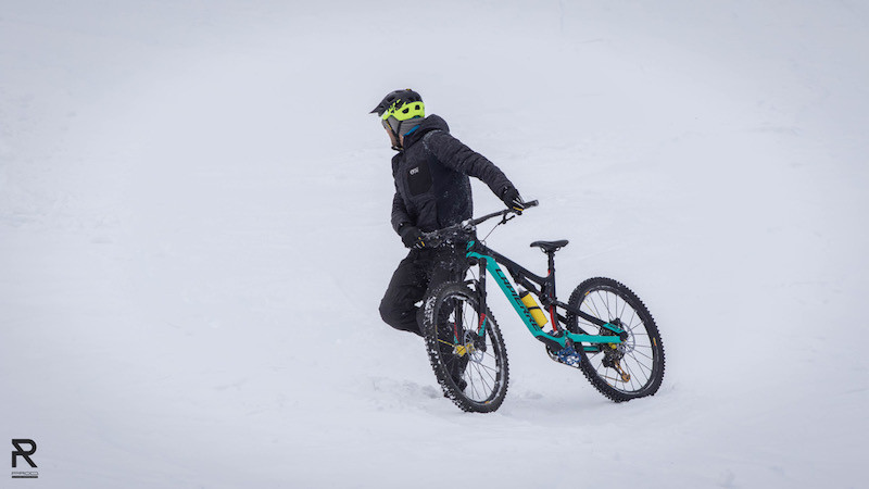 Fred sur les pistes de Val d'Isère
