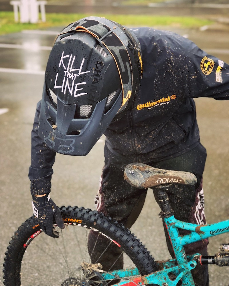 Florent Vittoz roule en Continental