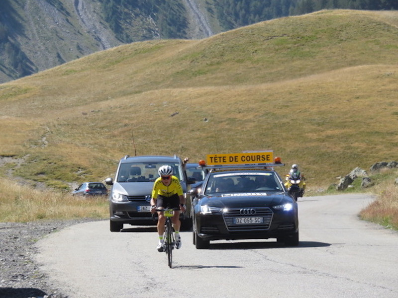 David Polveroni ouvre la route.