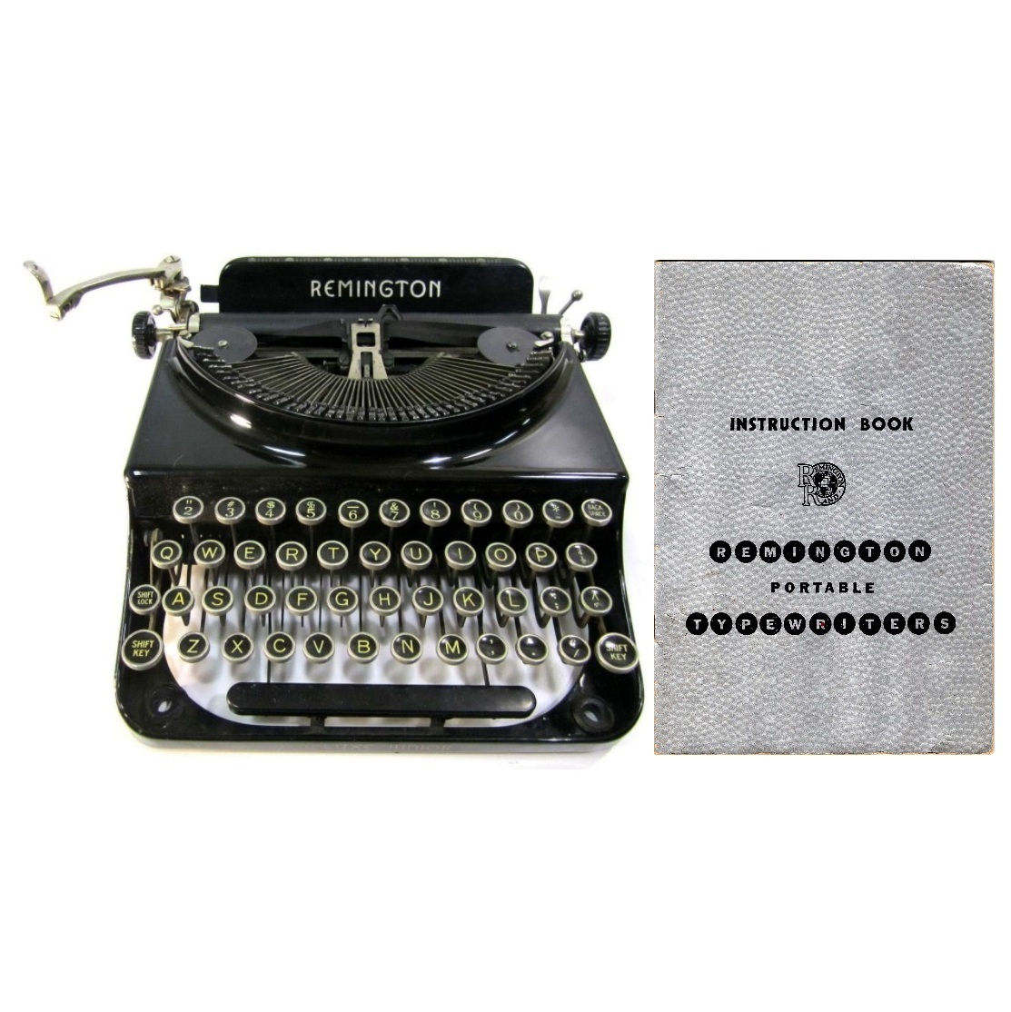 Remington Junior Deluxe Typewriter Instruction Manual