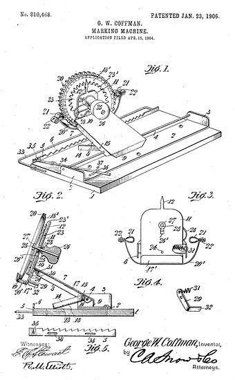 Coffman Marking Machine