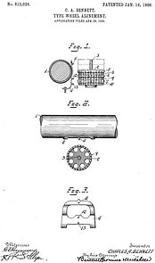Junior Typewriter Patent