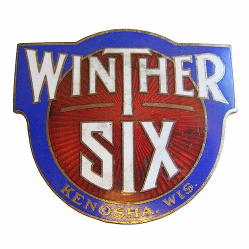 Winther Six Radiator Emblem