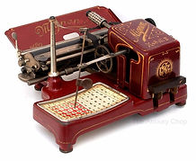 Mignon No.2 Typewriter Red