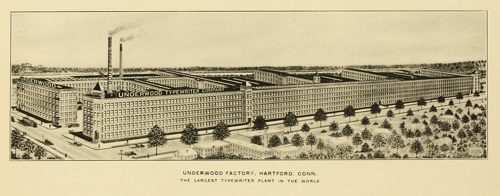 Underwood Typewriter Factory