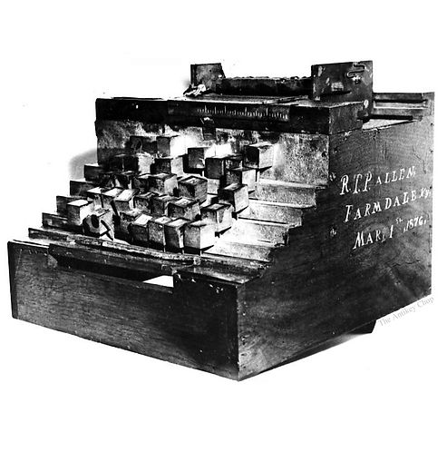 R.T.P. Allen Typewriter