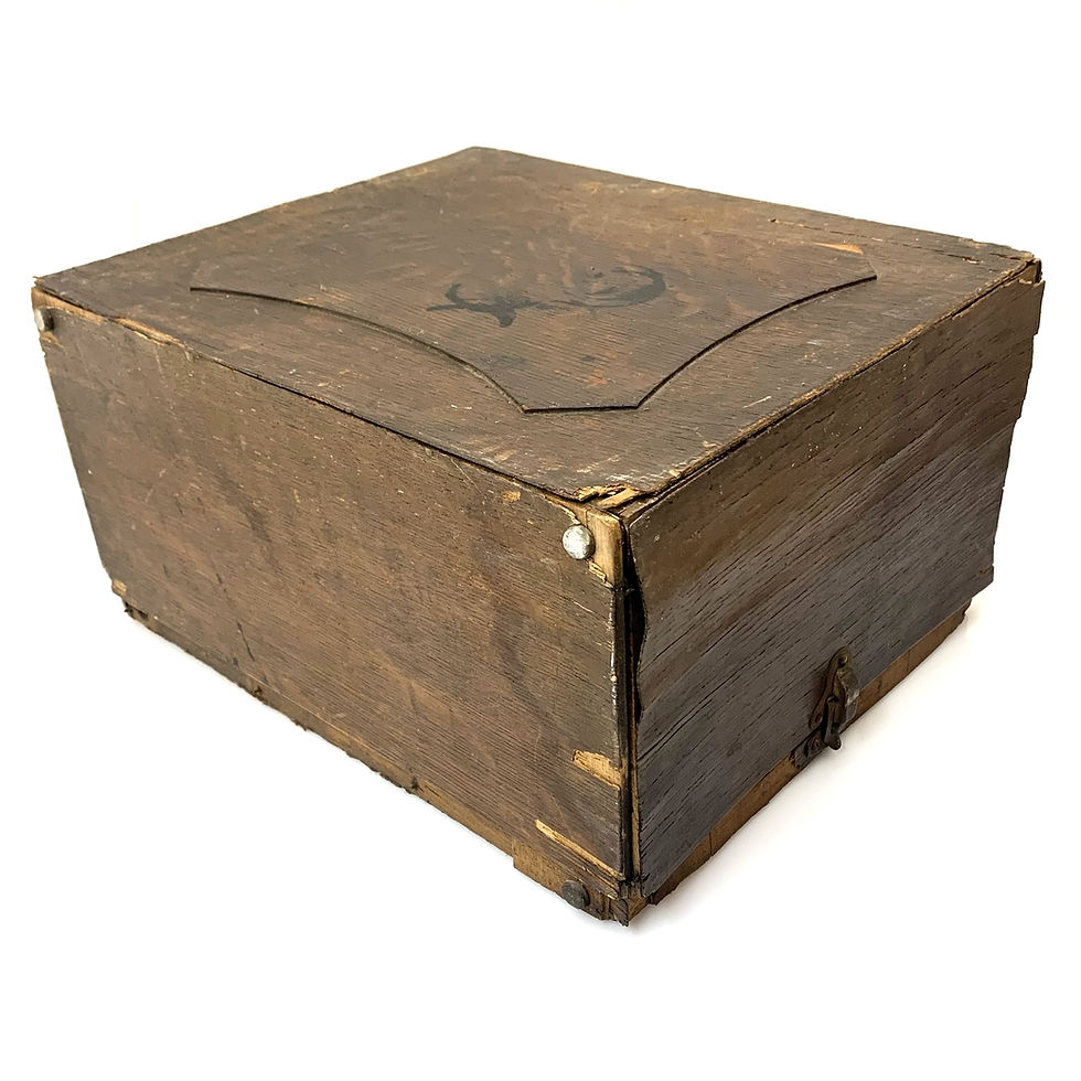 Thumbnail: 1914 Blickensderfer No.8 Typewriter & Case Antique Vtg