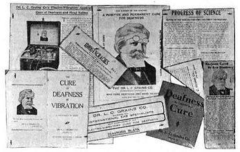 Dr L C Grains Electro Vibratory Ads