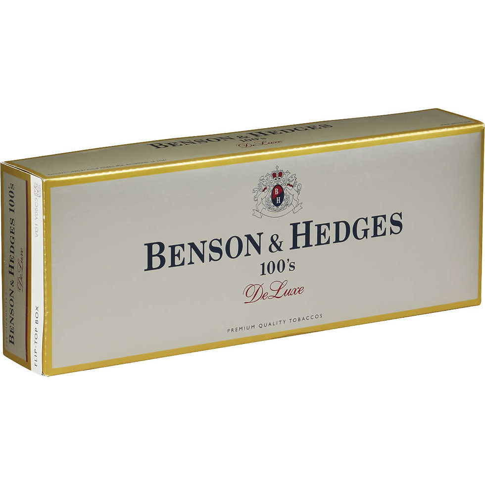 Benson & Hedges De Luxe 100's