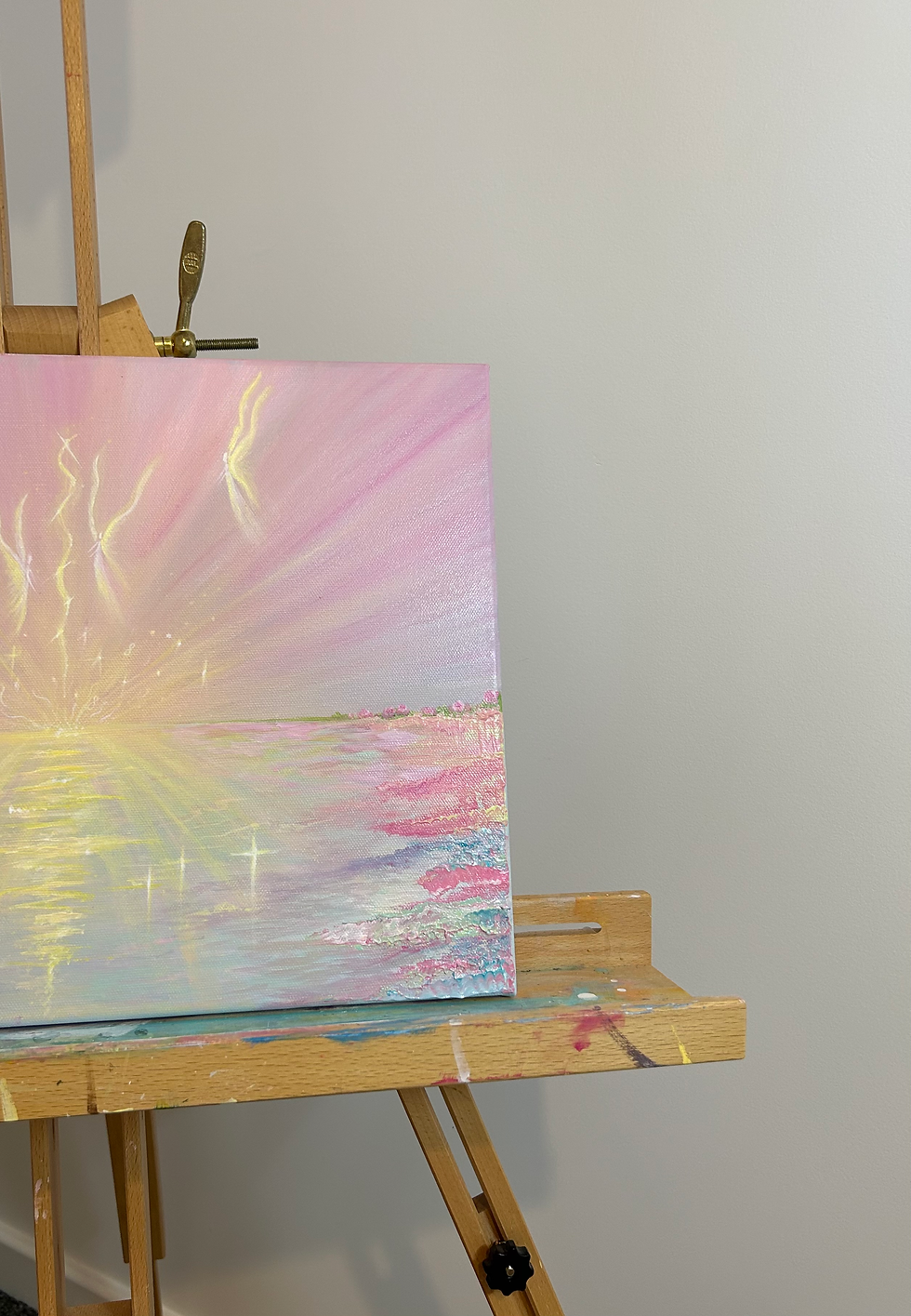 ‘A cord to the divine’ original on canvas