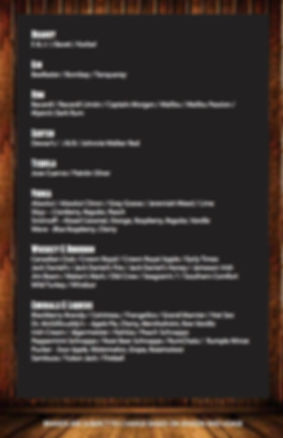 Drinks Menu 11
